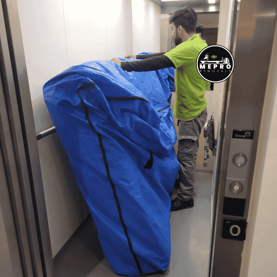 Cream Road Flow Motivational Quotes Instagram Post (1) Specialist lifting equipment used by Mepro Removals to overcome Manchester Moving Obstacles for a high-rise apartment.
